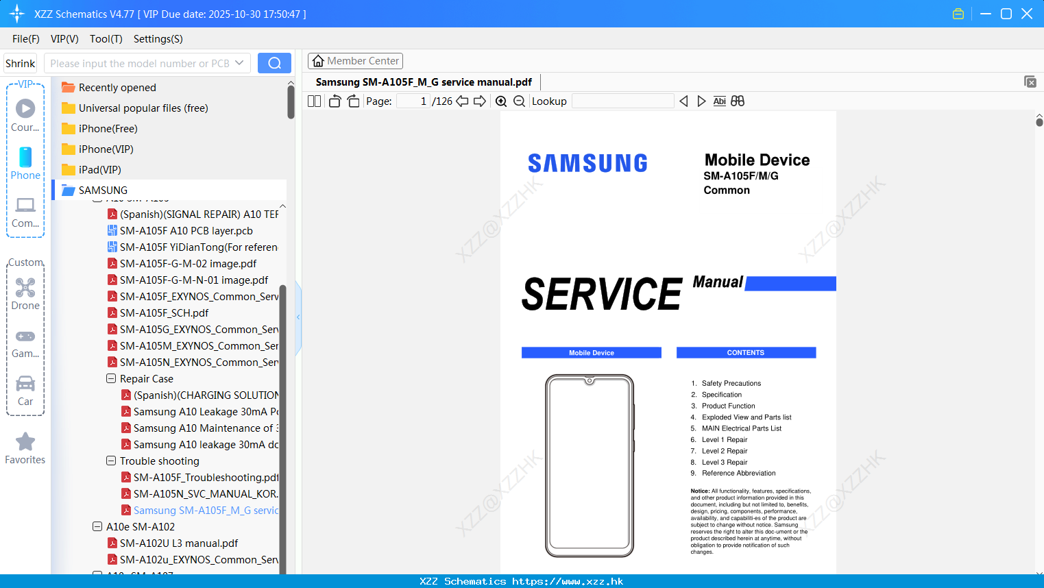 Samsung SM-A105F_M_G Service Manual